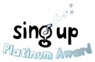 Sing up Platinum Award